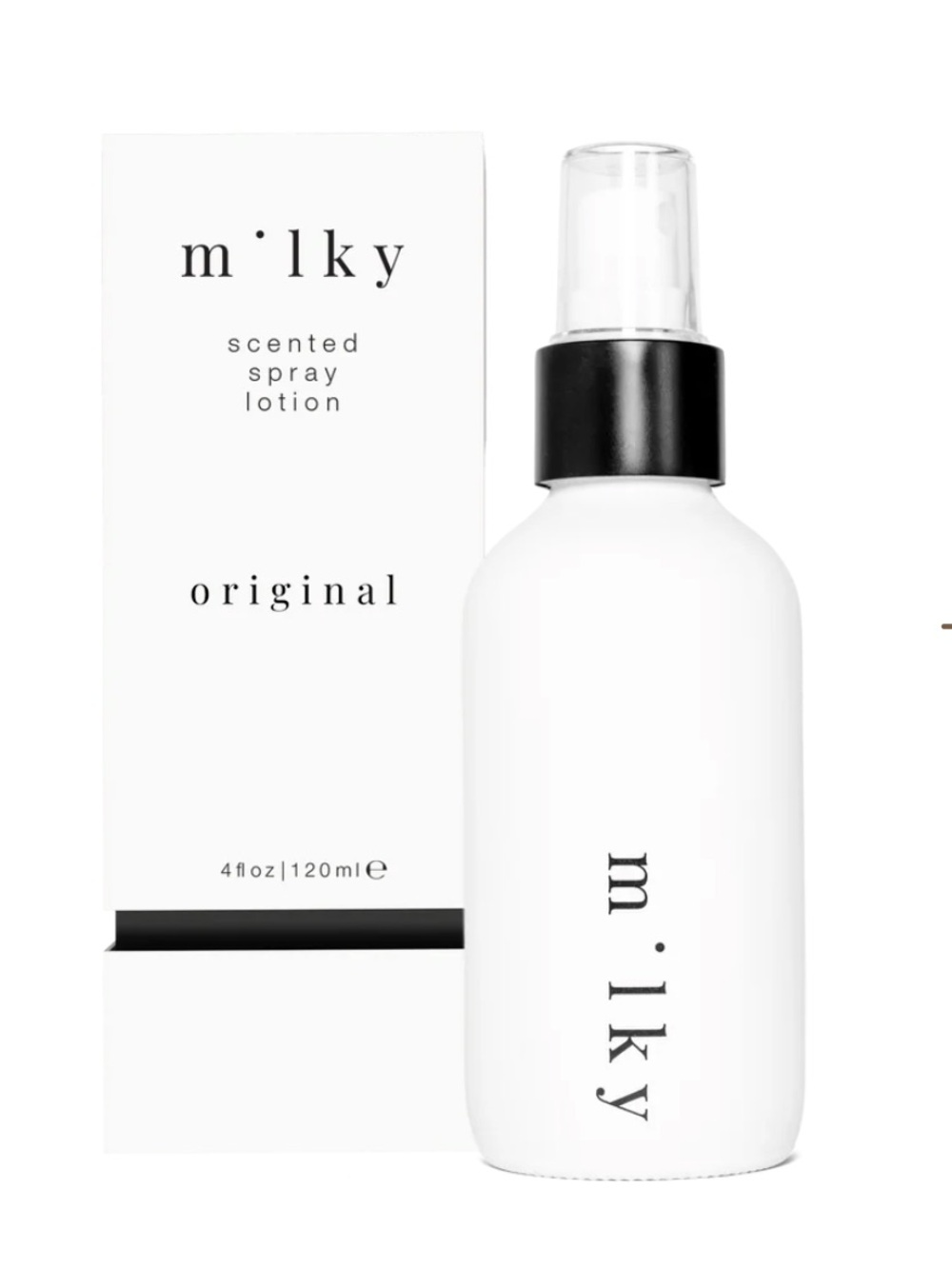 Riddle Oil m•lky Original Scented Spray Lotion - New in Box
